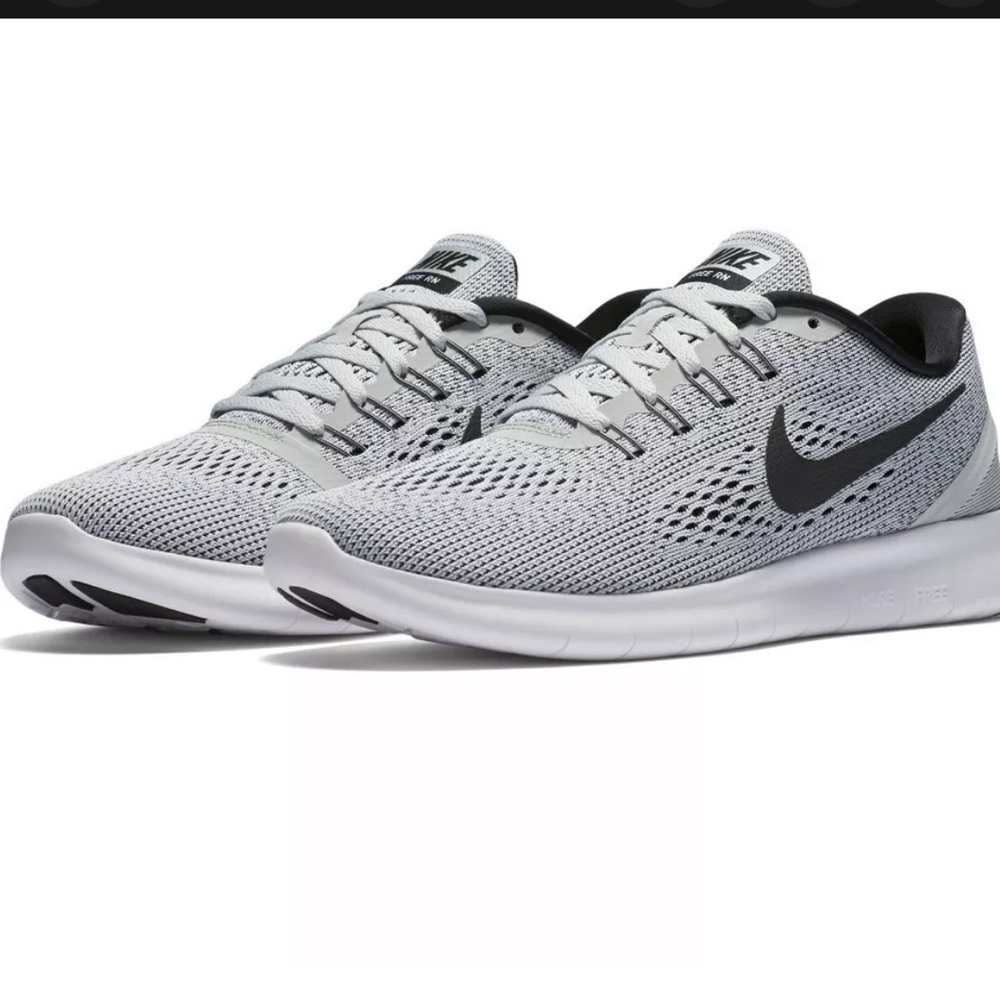 Womens Nike Free RN white/black